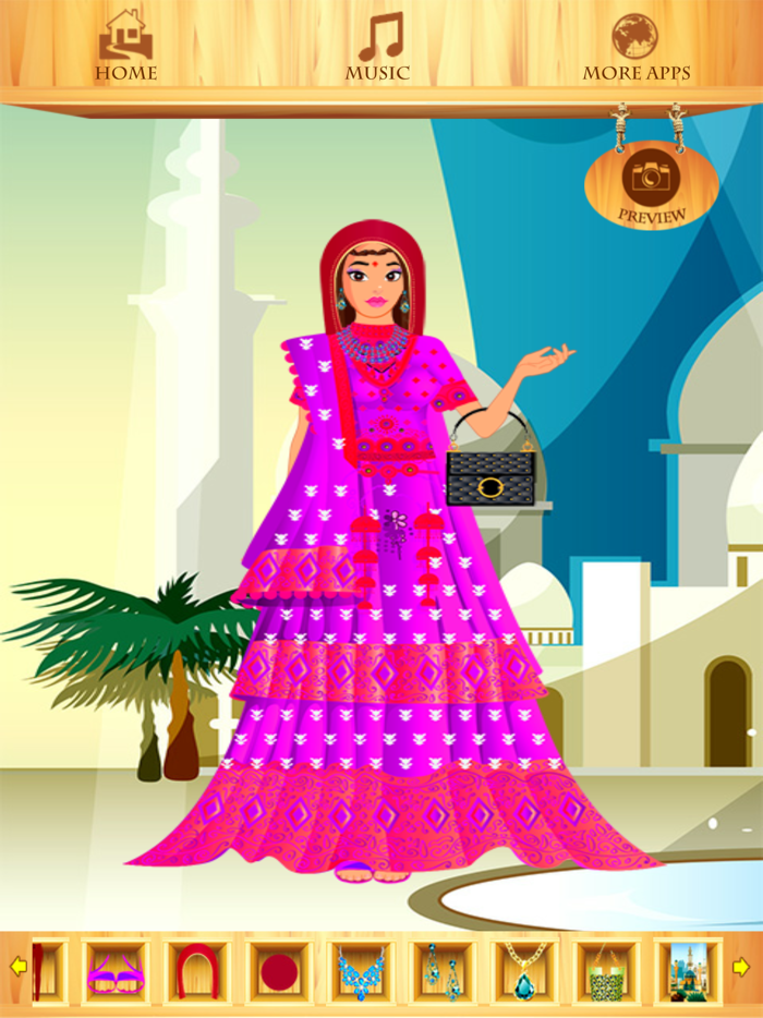 Hindi Girl Dress Up Games