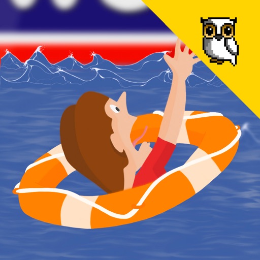 Rescue me - throw the lifeguard icon