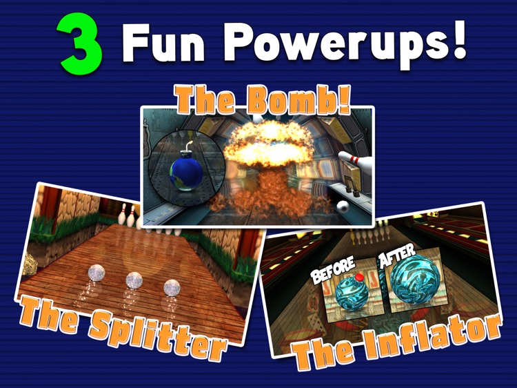 Gutterball: Golden Pin Bowling HD Lite screenshot-3