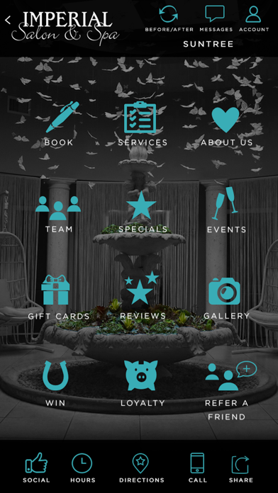 Imperial Salon & Spa iPhone screenshot 4 - Lifestyle app