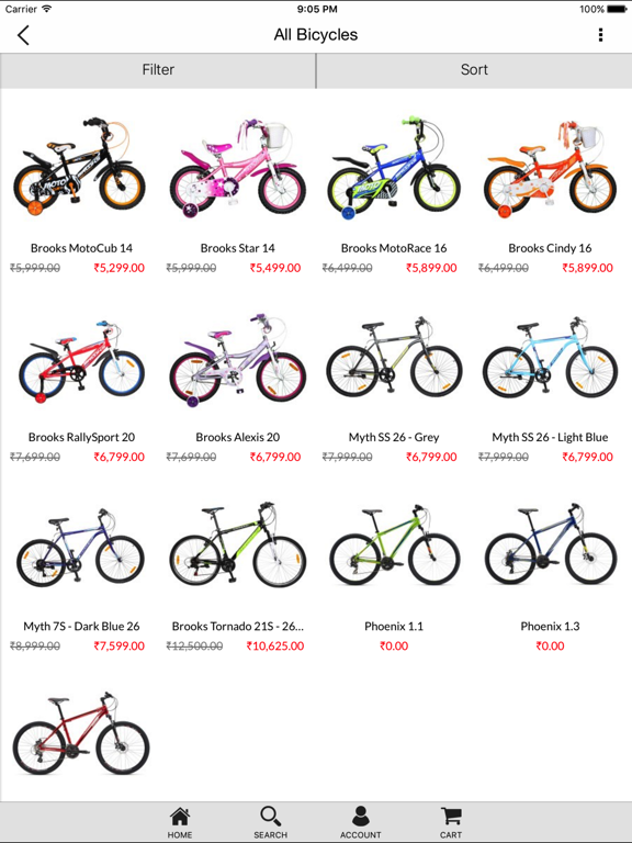 brooks bicycle price