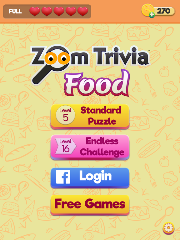 Screenshot #4 pour Zoom Trivia - Food Edition