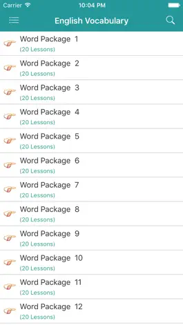 Game screenshot English Learner's Pocket Vocabulary hack
