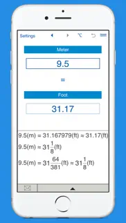 How to cancel & delete feet to meters and meters to feet length converter 4