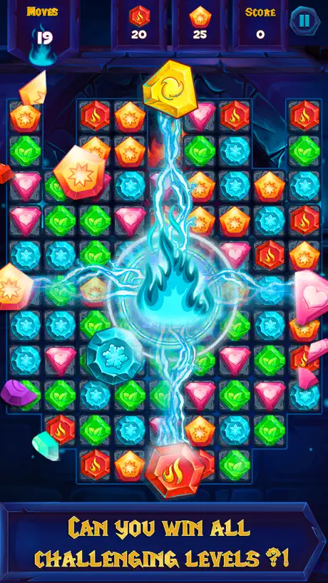 Jewel Mystery - Free match 3 puzzle games