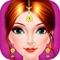Wedding Salon is a free girls makeup and dress-up game