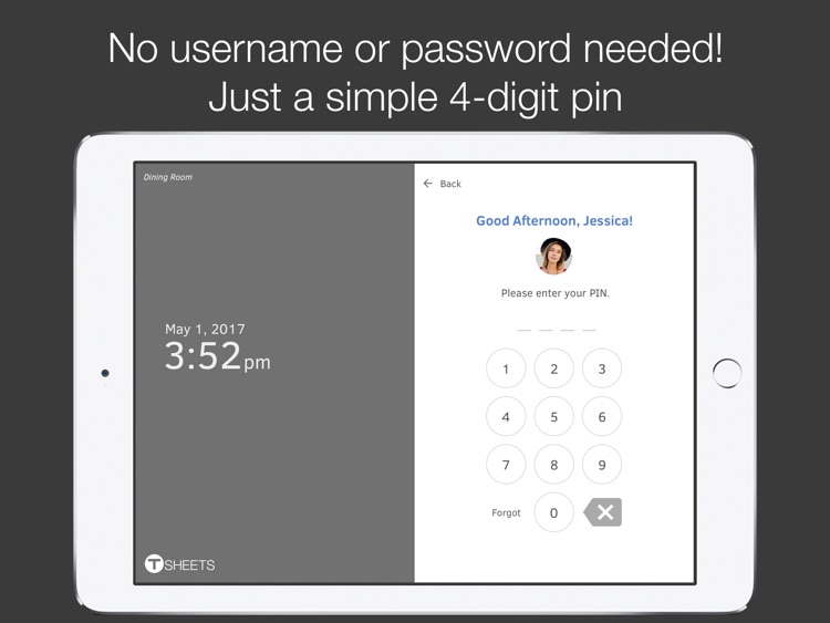 TSheets Kiosk