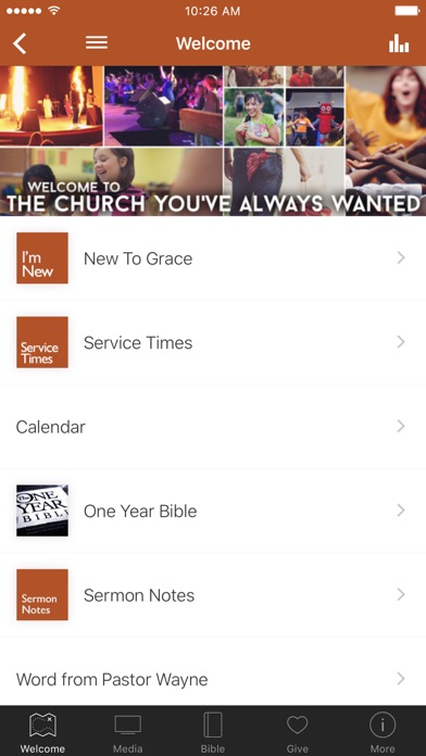 How to cancel & delete Grace Assembly of God from iphone & ipad 1