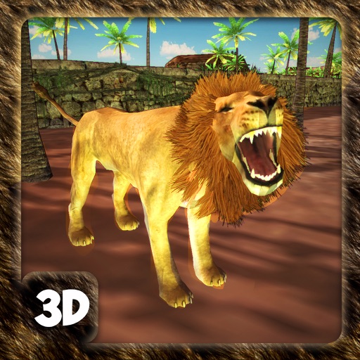 Симулятор дикого льва - охотник за животными джунг