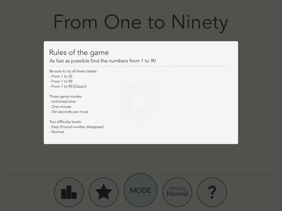 Screenshot #6 pour From One to Ninety