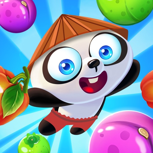 Ninja Fruit Panda Kungfu Match 3