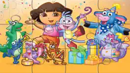Game screenshot Education Game With Cute Anime jigsaw Puzzle apk