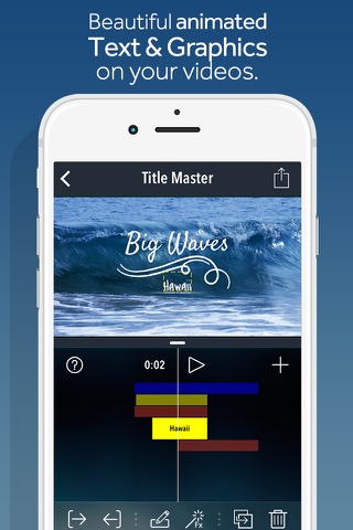 Title Master - Animated text and graphics on videoのおすすめ画像1