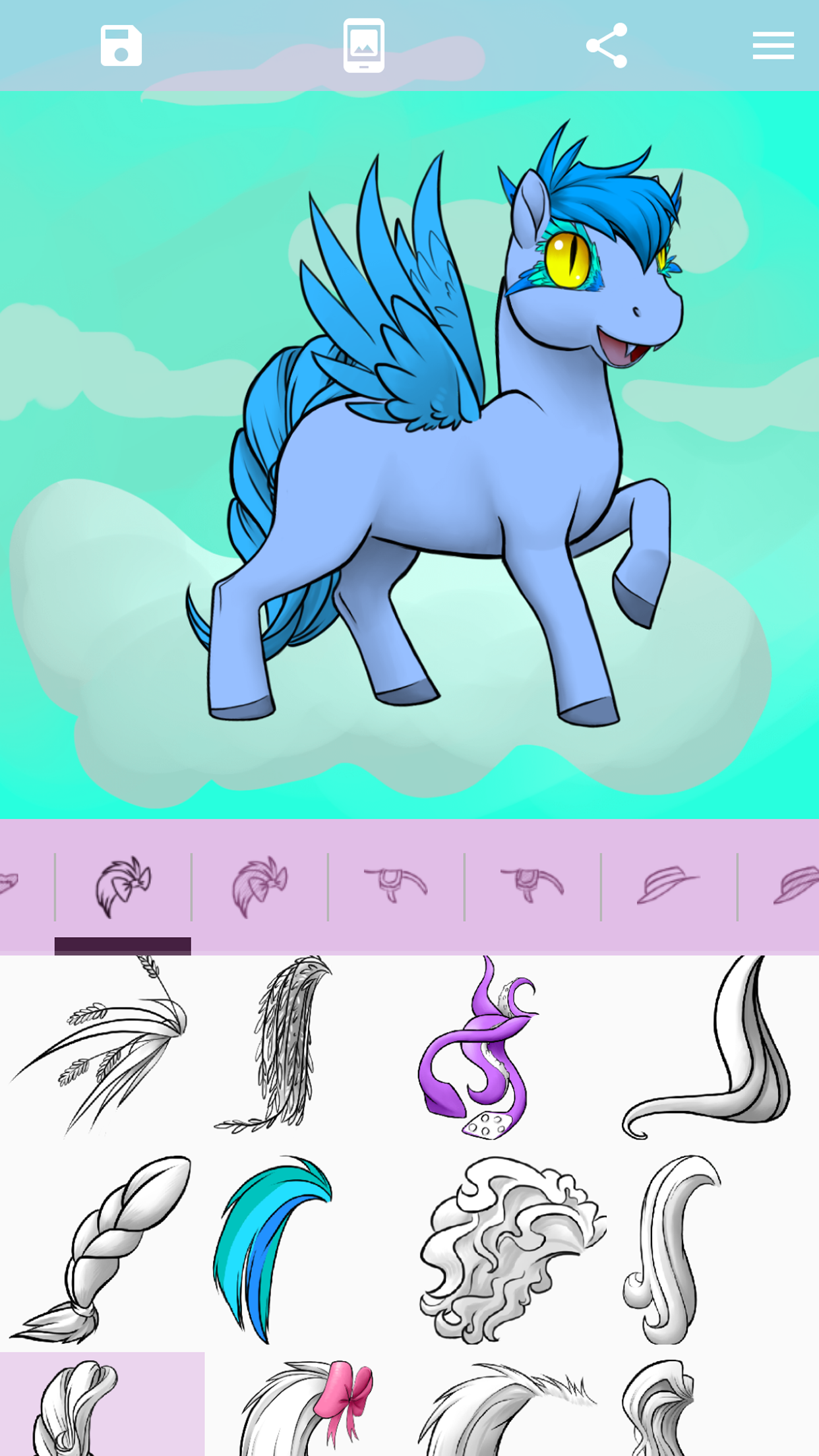 Avatar Maker: Pony 2 screenshot 4