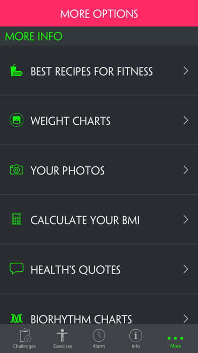 4 Day Muscle Building Workout Split iPhone screenshot 5 - Health & Fitness app