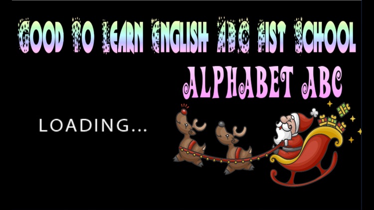 Santa Claus Good To Learn English ABC First School