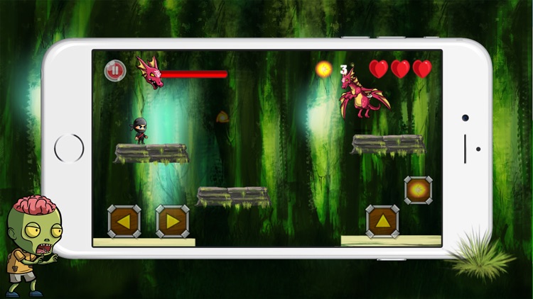 Super Ninja vs Zombies Adventure screenshot-3