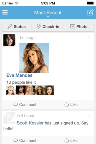 SocialEngine Application screenshot 2