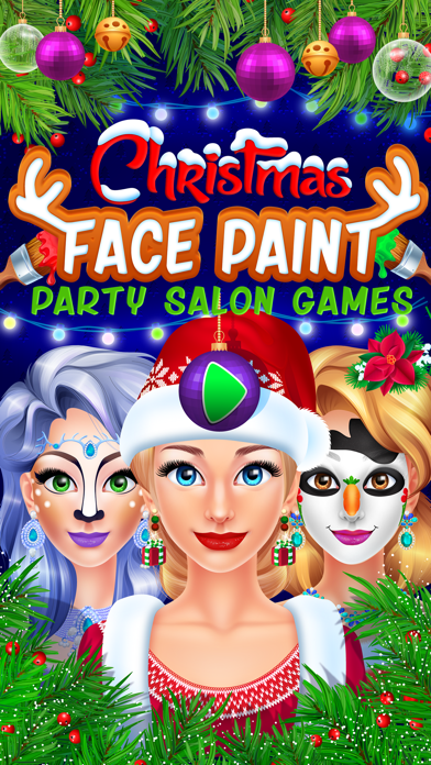 Screenshot #1 pour Christmas Face Paint Party - Kids Salon Games