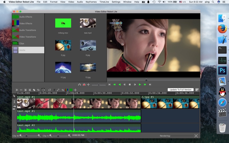 Screenshot #2 pour Video Editor Robot Lite