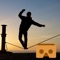 This App provides the Experience of Wire Walking In VR