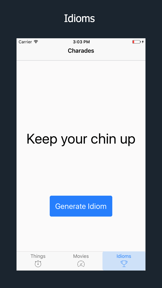 Charades Word Generator screenshot