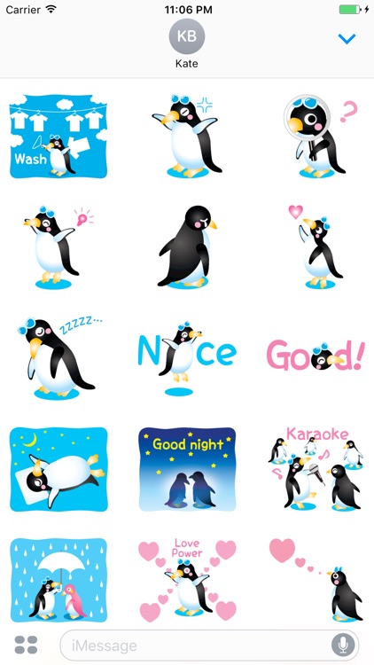 Ambrose The Happy Penguin Stickers
