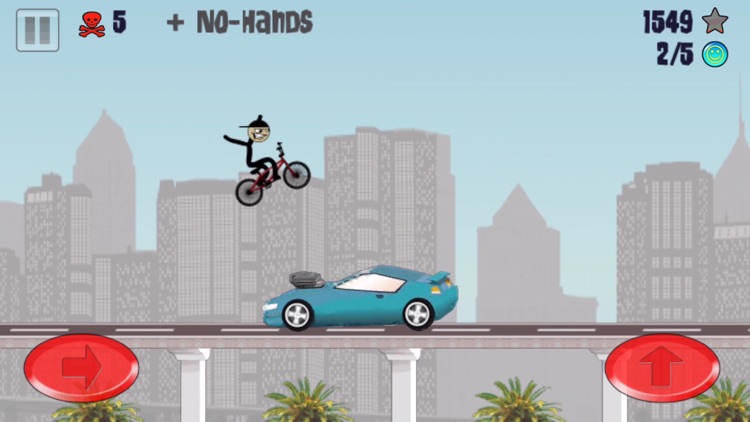 Stickman BMX Free screenshot-3