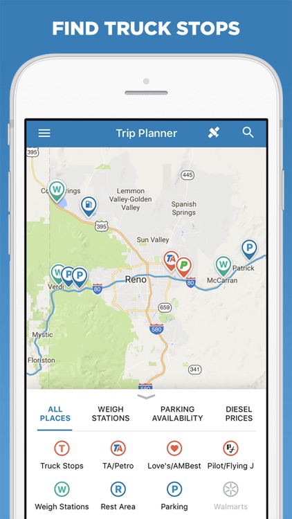 Trucker Path – Truck Stops & Weigh Stations