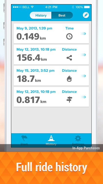 GPS Cycle Computer lite screenshot-3