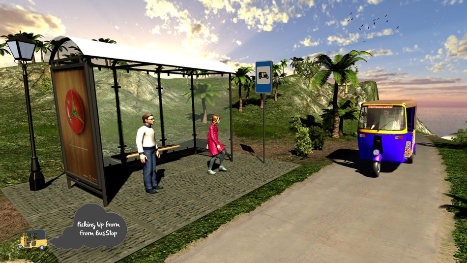 Tuk Tuk Offroad Rickshaw Drive – Hill Simulation - 1.0 - (iOS)