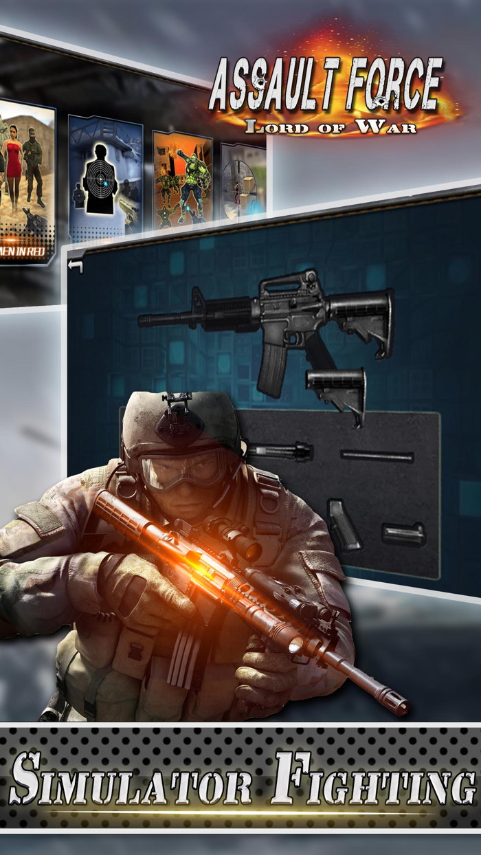 Assault Force Simulator and Shooting Game