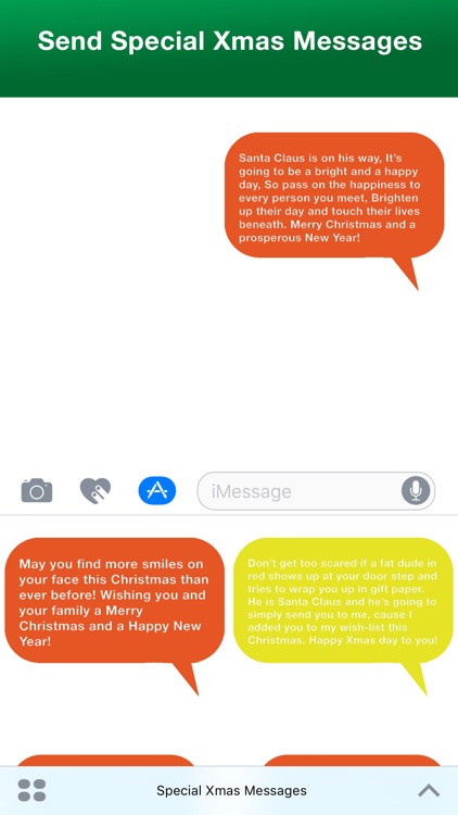 Special Messages For Christmas (Xmas) & New Years