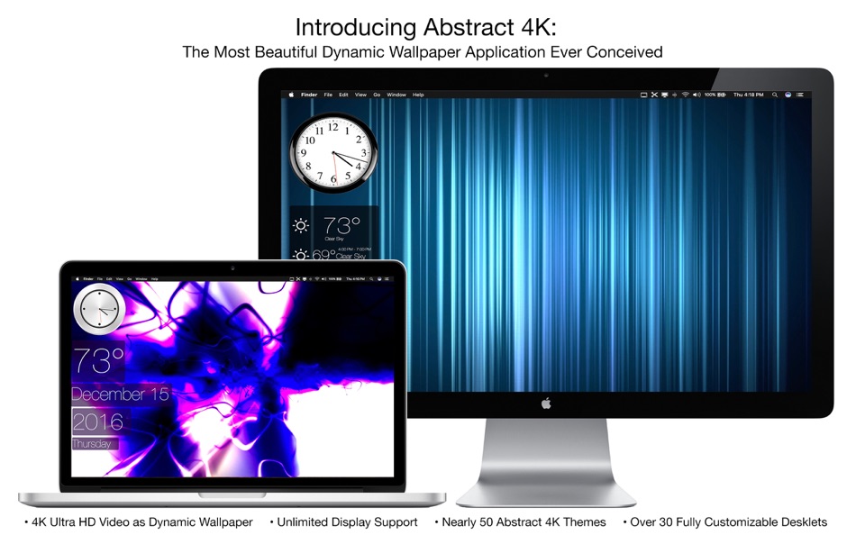 Abstract 4K - Live Wallpaper - 1.0.5 - (macOS)