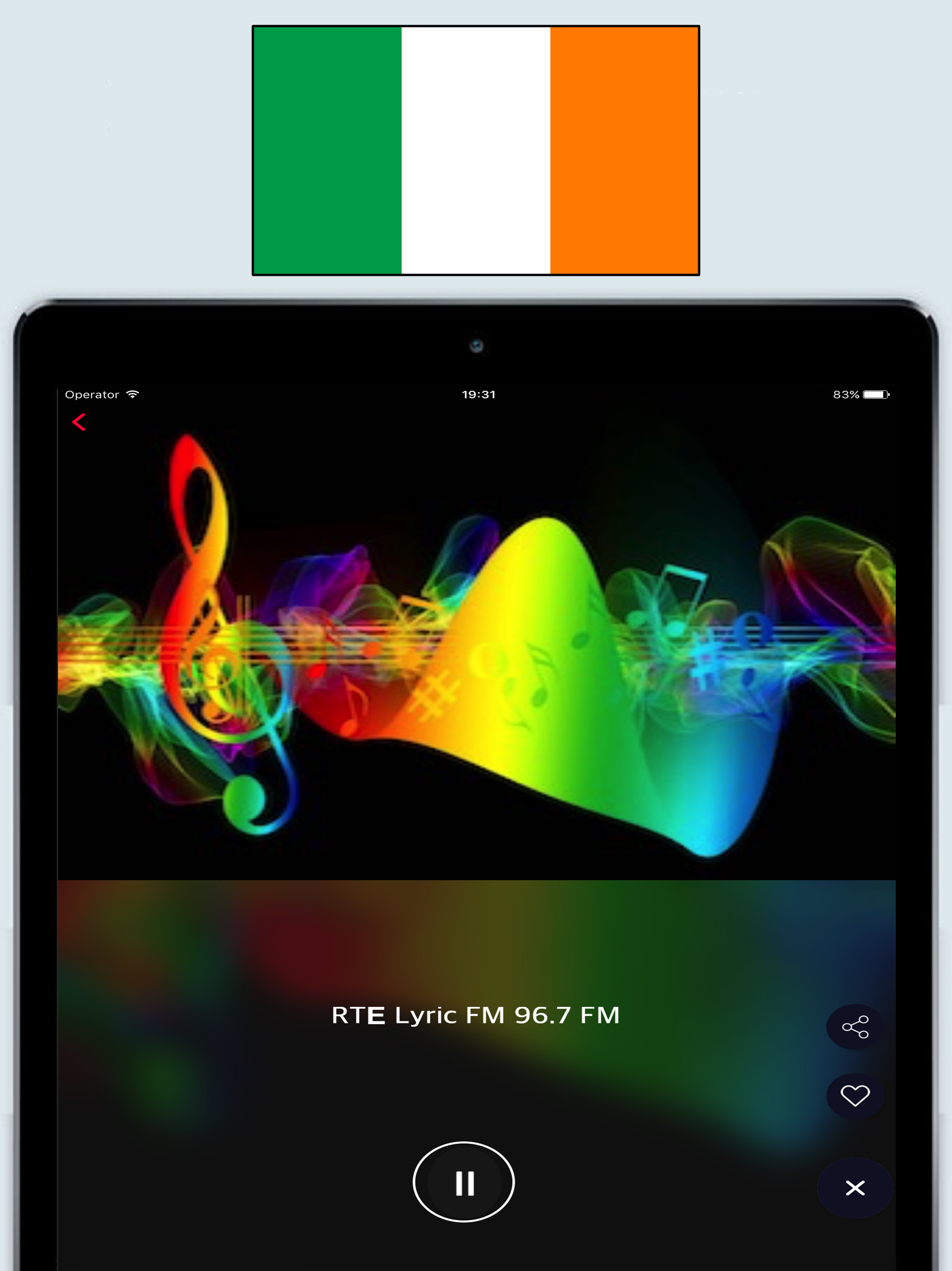 Radio Ireland FM / Irish Radios Stations Online