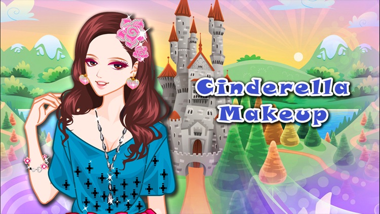 Purple Sky: Cinderella Makeup. Dressup a princess