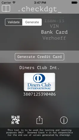 Game screenshot checkdgt - Check Digit Generator and Validation apk