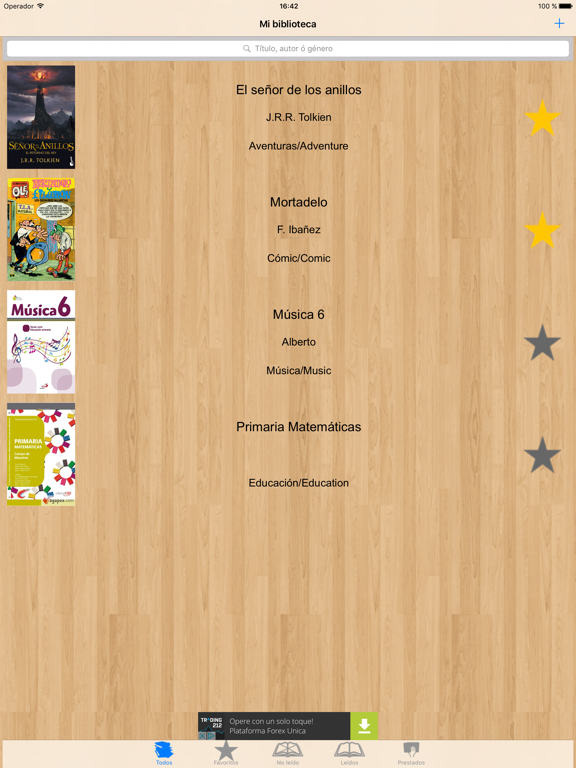 Screenshot #4 pour Mi biblioteca