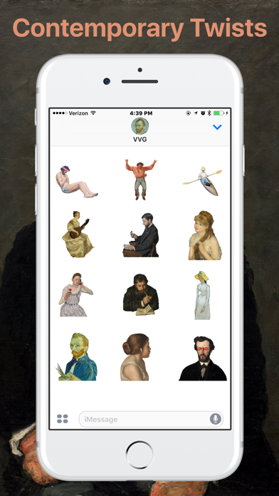 Screenshot #3 pour Classic Painting Stickers