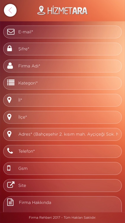 Hizmet Ara - Firma Rehberi screenshot-4