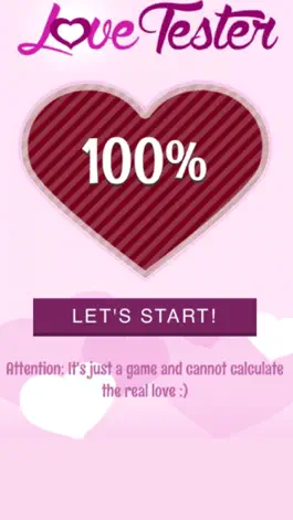 Game screenshot Love Tester hack