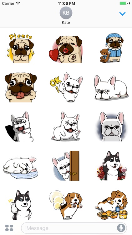 Cute Dogs and Cats Sticker