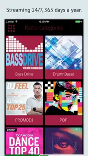 bass drive radio iphone screenshot 2