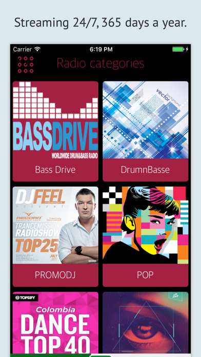 Screenshot #2 pour Bass Drive Radio