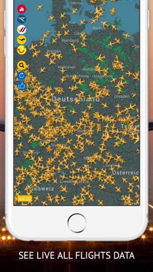 Air DE : Flug tracker