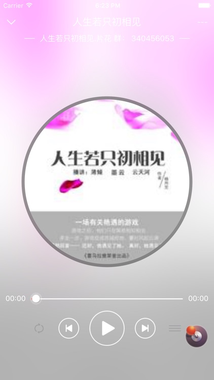 「人生若只初相见」有声小说-梅子黄时雨著 screenshot-3