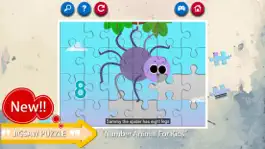 Game screenshot Learn Number Animals Jigsaw Puzzle Game apk