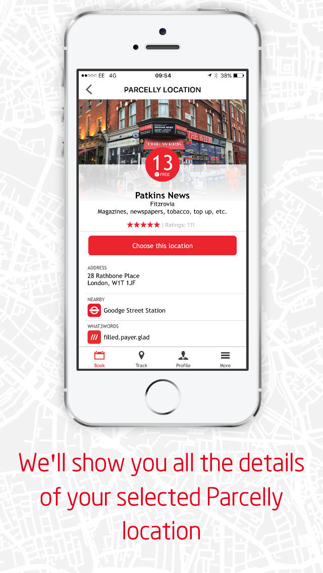 Parcelly - parcel control