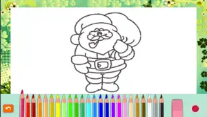 Christmas wishes photo coloring book for kids screenshot #5 for iPhone