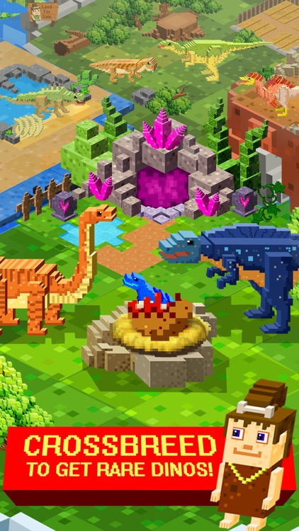 Jurassic Pixel Craft : Block dinosaur world games screenshot-4